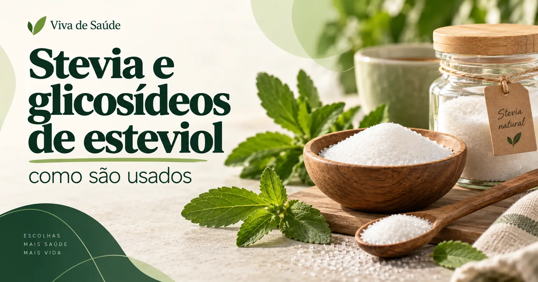 Stevia e glicosídeos de esteviol